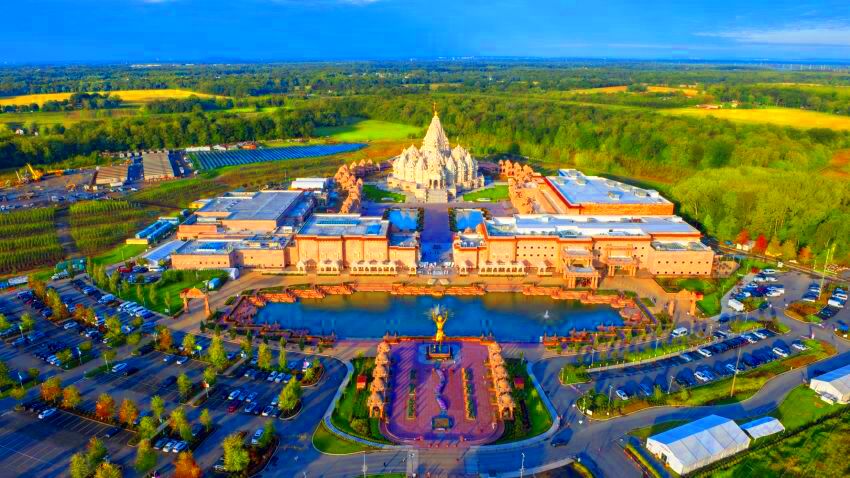 See inside the newly opened largest Hindu temple in the US  CNN