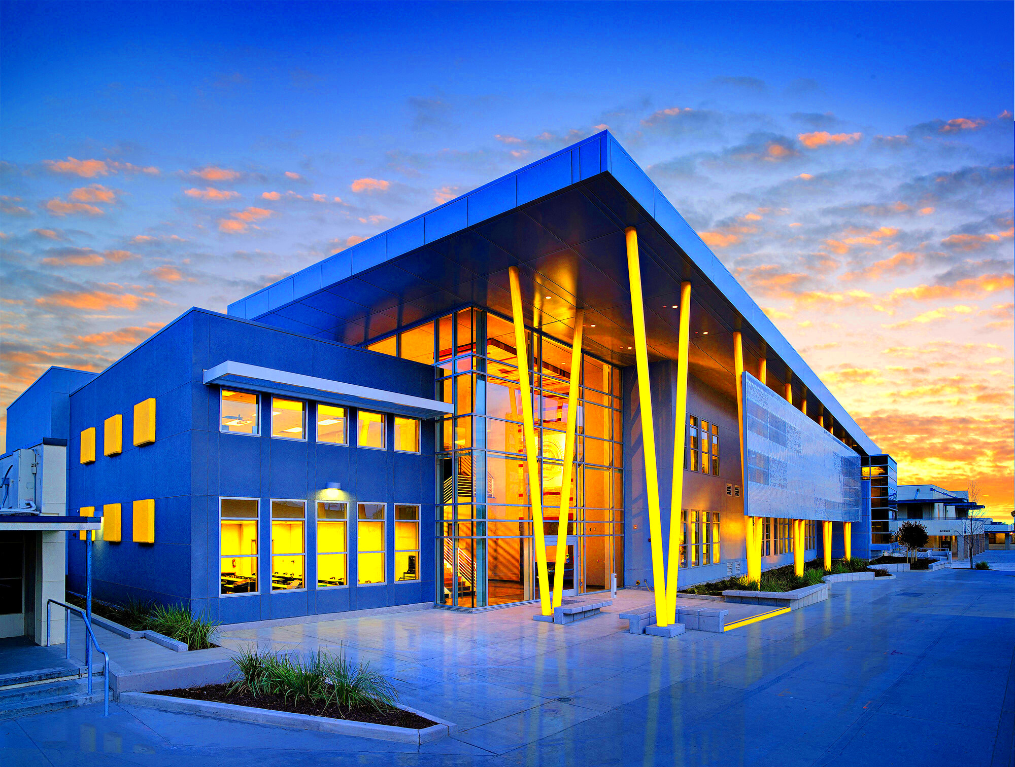 Edison High School Academic Building  Darden Architects  ArchDaily