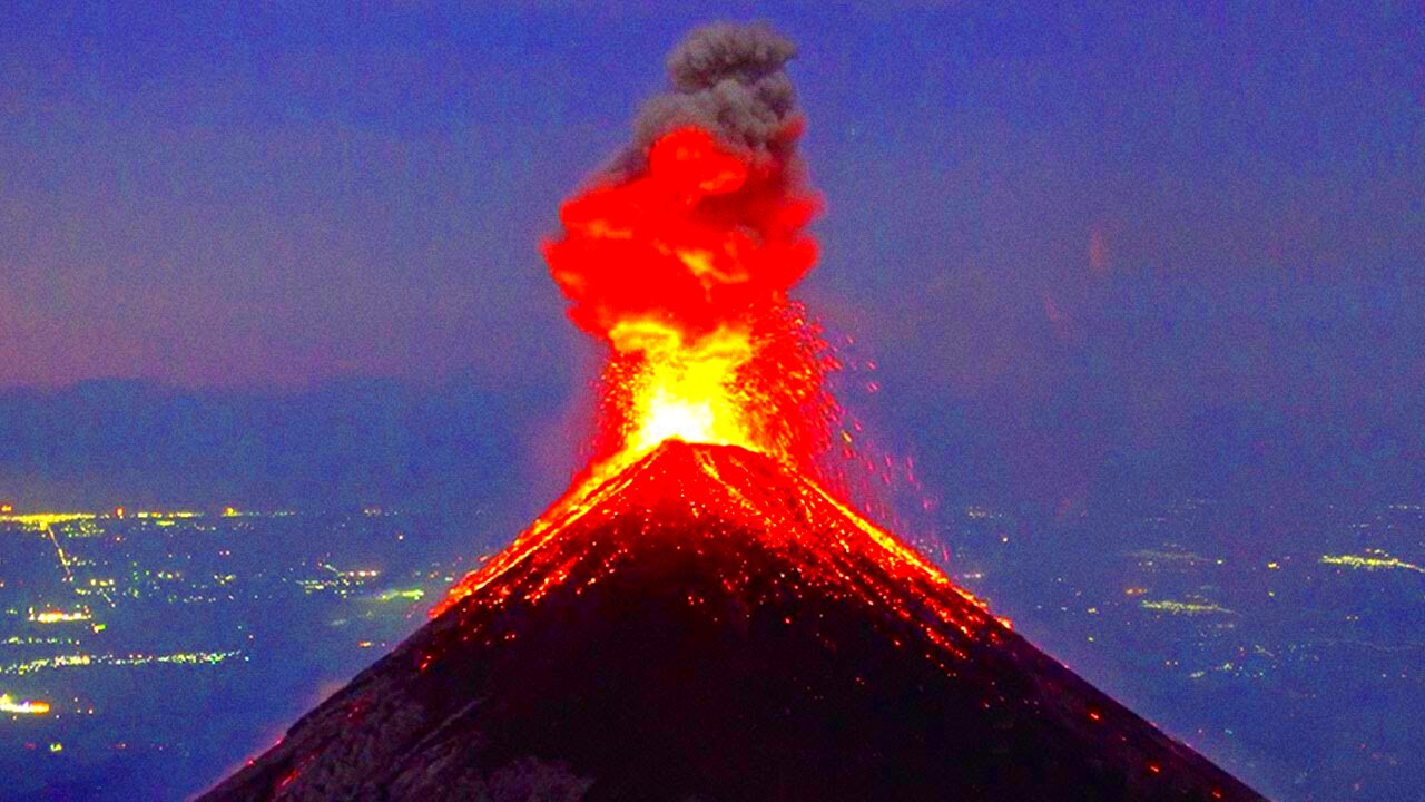 5 Stunning Volcano Eruptions Caught On Camera  YouTube