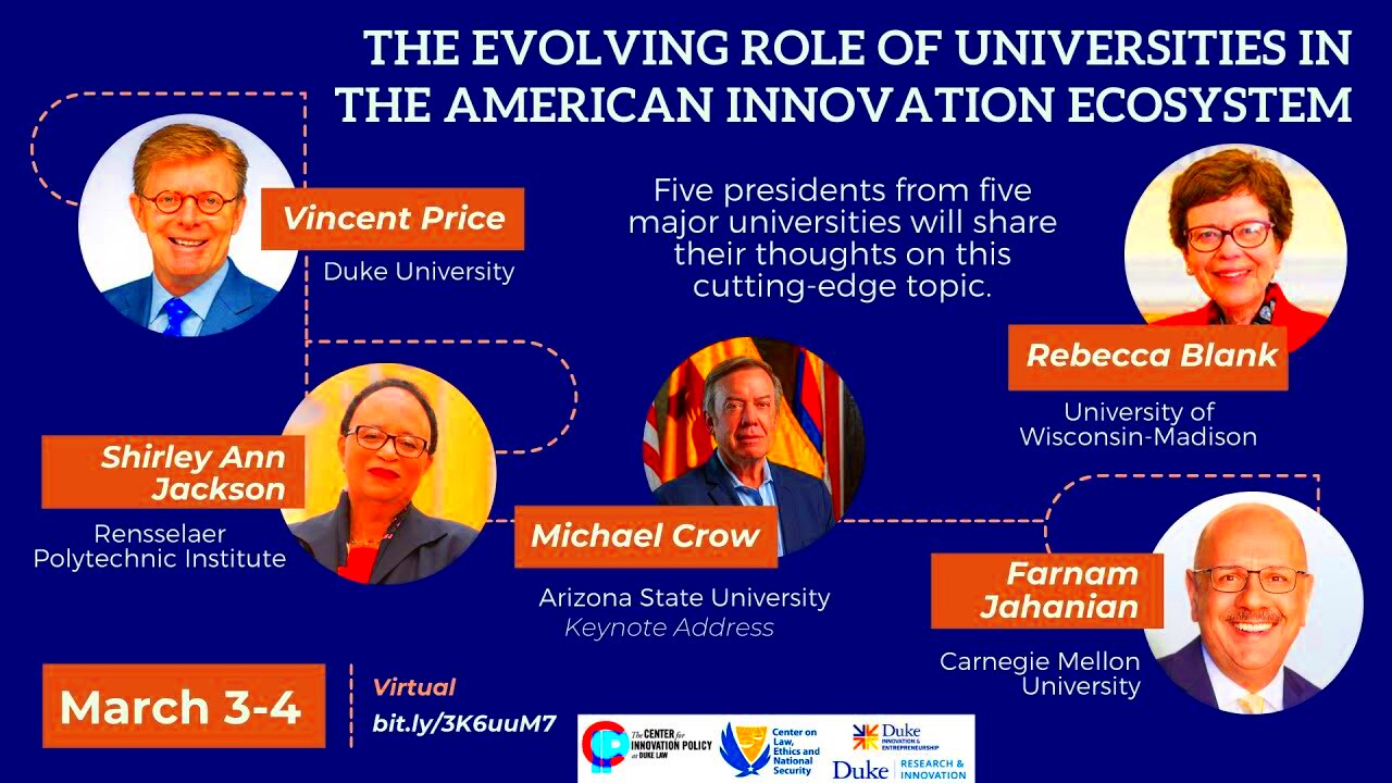 The Evolving Role of Universities in the American Innovation System