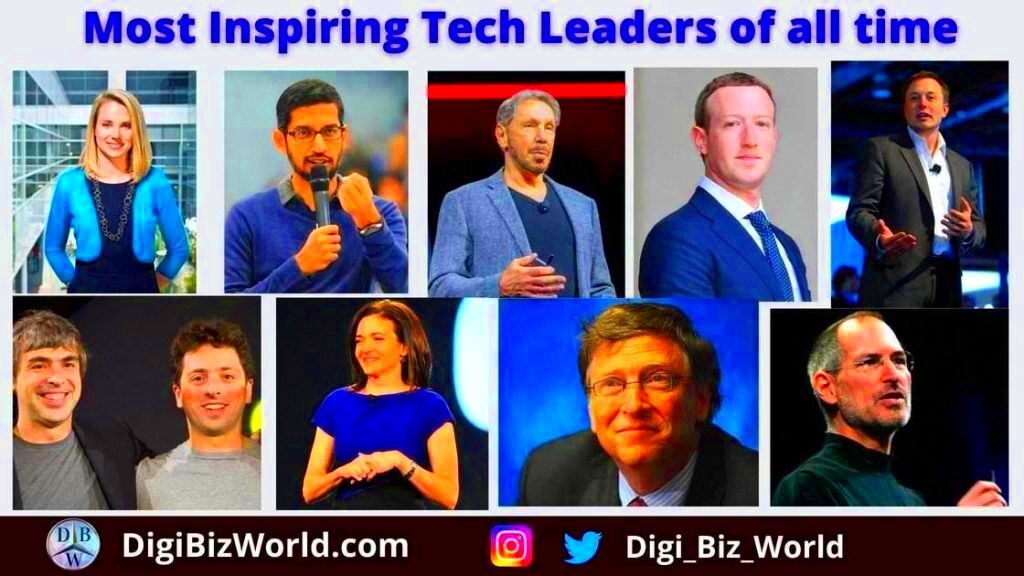 Most Influential  Inspiring Tech Leaders of All Time