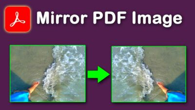 How to mirror a pdf image for printing in Adobe Acrobat Pro DC  YouTube