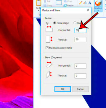 How to Resize an Image Using Paint