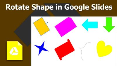 How to Rotate or Flip Shape in Google Slides Presentation  YouTube