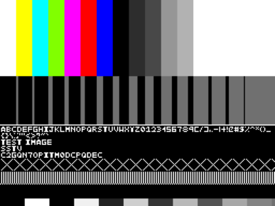 How to convert image to wav file  SSTV