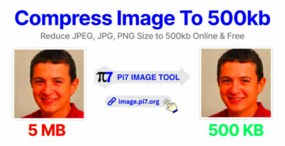 Compress Image To 500kb  Pi7 Image Tool