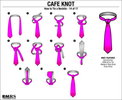 How to Tie a Tie  StepbyStep Guide with Pics for 50 Tie Knots