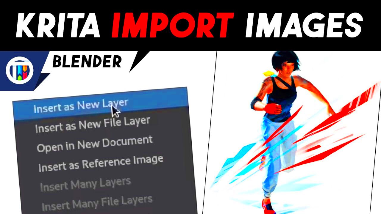 How to Import Images into Krita  Digital Art Tutorial  YouTube