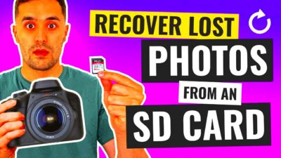 Recover Lost PHOTOS from an SD Card  Method with 97 Success Rate