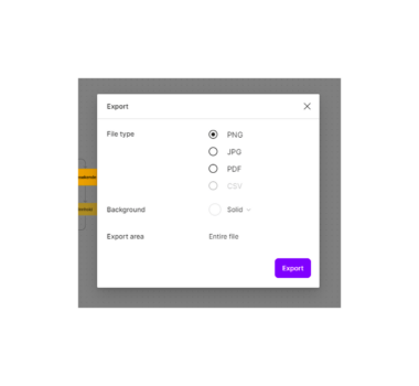 Change the design of Export background option  FigJam  Figma