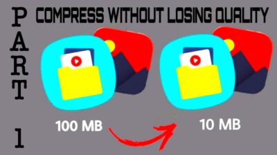 HOW TO COMPRESS VIDEOS AND PHOTOS WITHOUT LOSING QUALITY  EASY METHOD