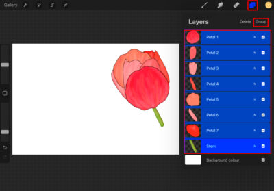 How to Trace an Image in Procreate  Design School