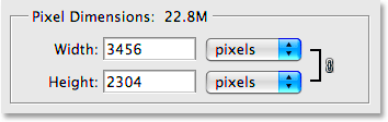 Image Resolution Pixel Dimensions and Document Size in Photoshop Explained