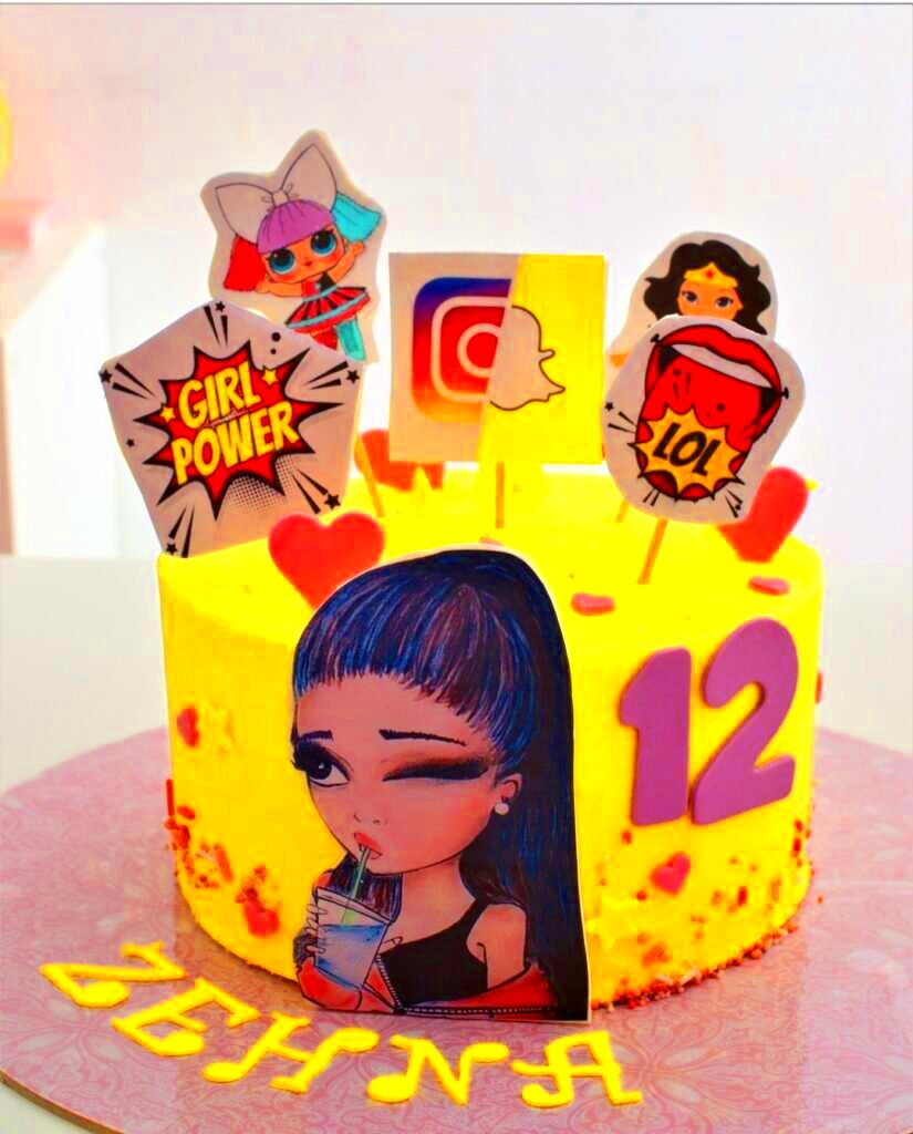 How to put an edible image on a Cake  Bake Fresh