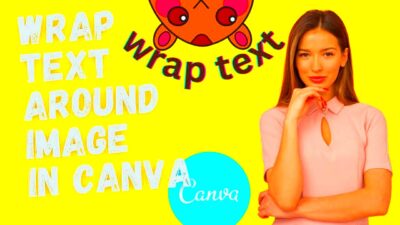 Wrap Text Around Image in Canva Fast and Simple  YouTube