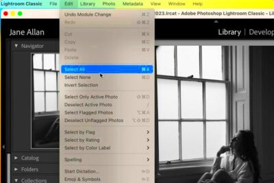 How to select multiple photos in Lightroom Classic 2024