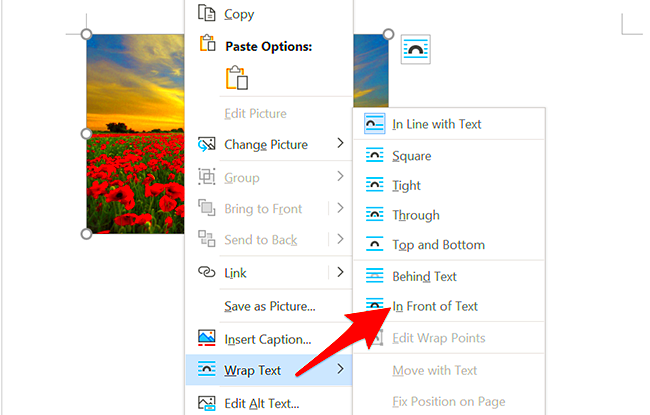 How to Freely Move Pictures in Microsoft Word