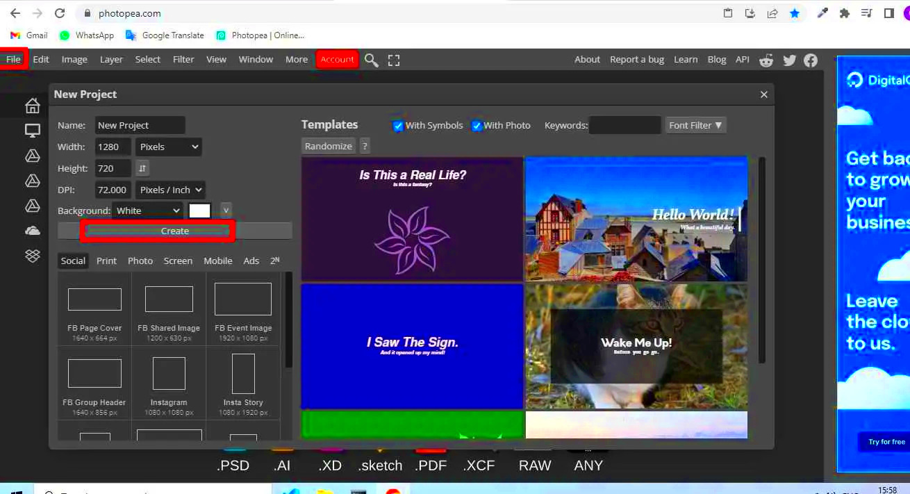 How to crop a photo in photopea  aGuideHub