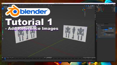 Blender Tutorial 1  Adding Reference Images  YouTube