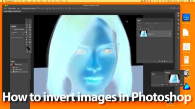 How to invert  reverse  color images in Photoshop CC tutorial  YouTube