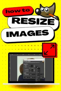 Resize Images in GIMP StepbyStep Tutorial