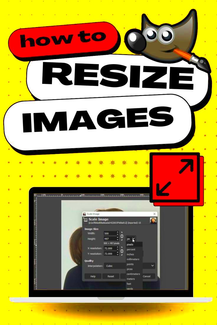 Resize Images in GIMP StepbyStep Tutorial