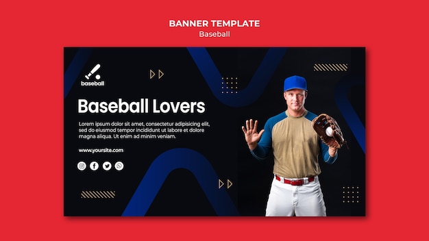 Banner image of Top 20+ Baseball Uniform   PSD Templates Free Download