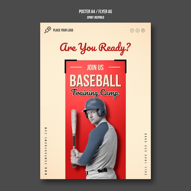 Banner image of Top 20+ Baseball Card PSD Templates Free Download