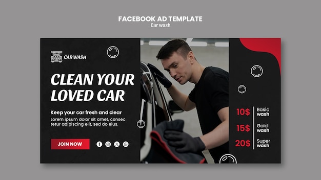 Banner image of Top 20+ Car Wash PSD Templates Free Download