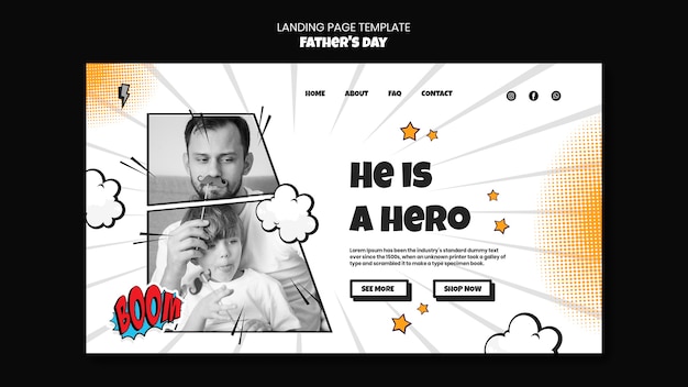 Banner image of Top 20+ Comic Page PSD Templates Free Download