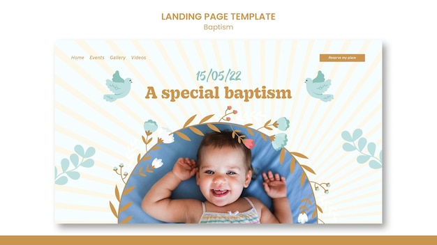 Banner image of Top 20+ Baptisms PSD Templates Free Download