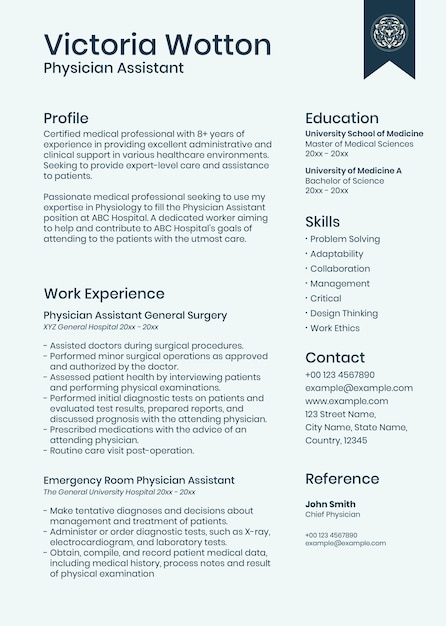 Banner image of Top 20+ Simple Resume PSD Templates Free Download