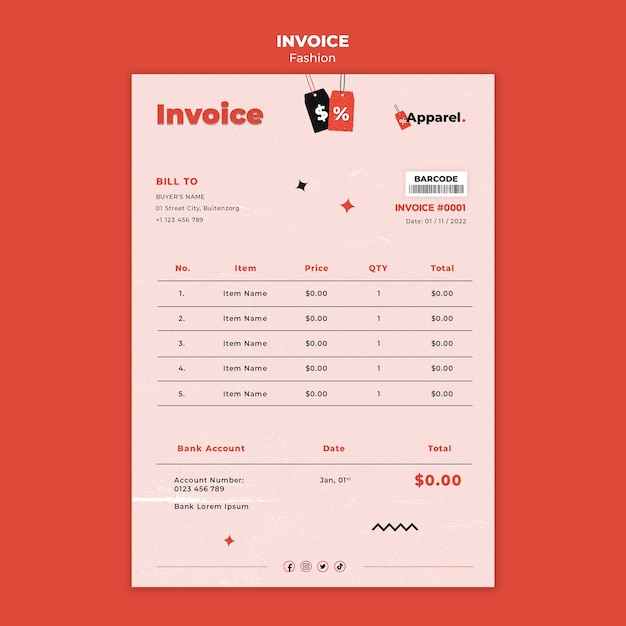 Banner image of Top 20+ Invoice PSD Templates Free Download