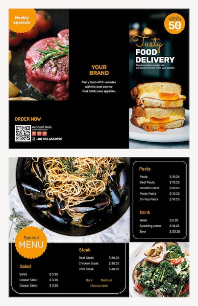 Banner image of Top 20+ Menu Card PSD Templates Free Download