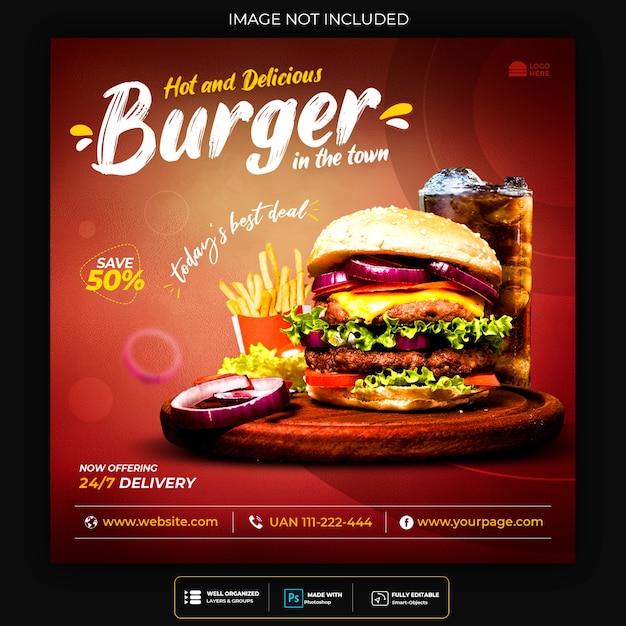 Banner image of Top 20+ Fast Food Flyer PSD Templates Free Download