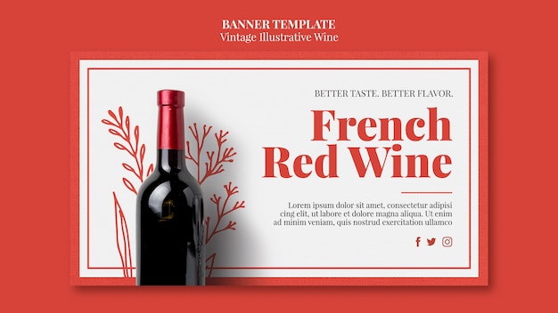 Banner image of Top 20+ Wine Label PSD Templates Free Download