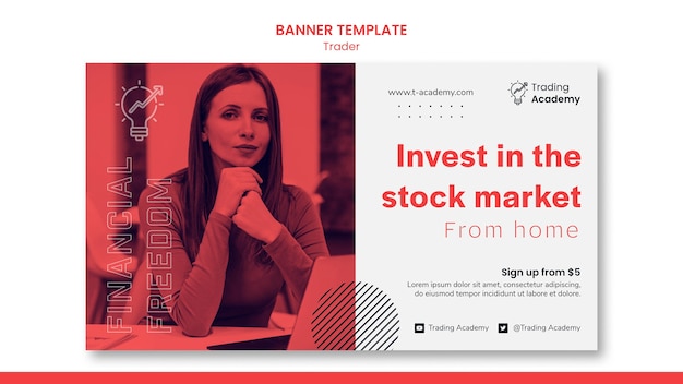 Banner image of Top 20+ Stocks PSD Templates Free Download