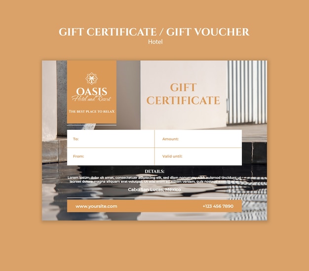 Banner image of Top 20+ Gift Certificate   PSD Templates Free Download