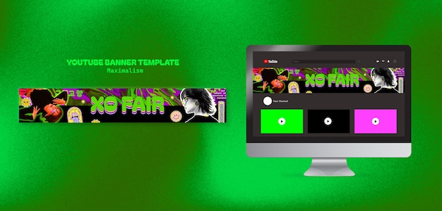 Banner image of Top 20+ Gaming Youtube Banner PSD Templates Free Download