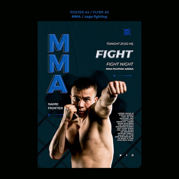 Banner image of Top 20+ Ufc Poster PSD Templates Free Download