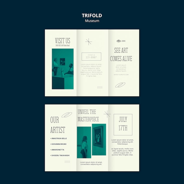 Banner image of Top 20+ 4 Fold Brochure PSD Templates Free Download