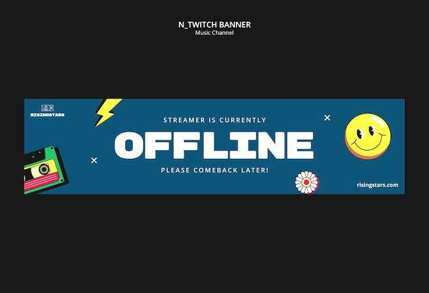 Banner image of Top 20+ Twitch Overlay PSD Templates Free Download