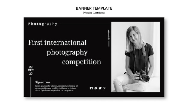 Banner image of Top 20+ Photographys PSD Templates Free Download