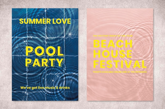 Banner image of Top 20+ Pool Party PSD Templates Free Download