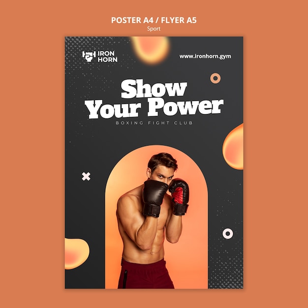 Banner image of Top 20+ Boxing Poster   PSD Templates Free Download