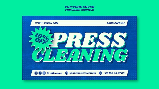 Banner image of Top 20+ Pressure Cleaning Logo PSD Templates Free Download