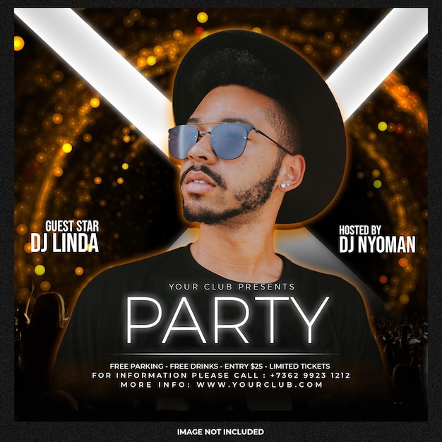 Banner image of Top 20+ Party Flyer PSD Templates Free Download