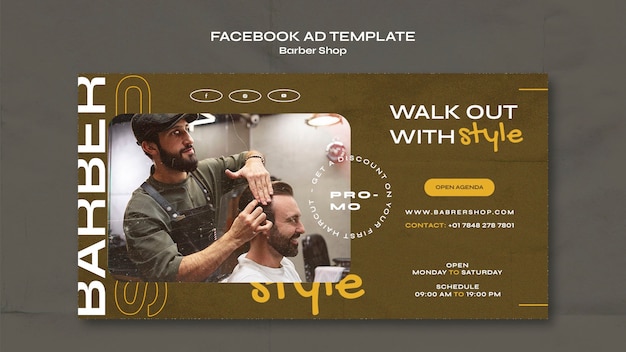 Banner image of Top 20+ Barber Shop PSD Templates Free Download