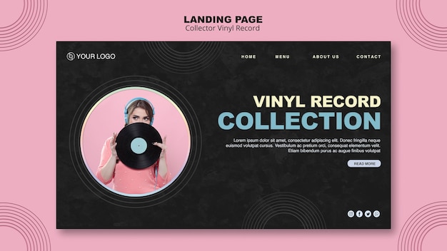 Banner image of Top 20+ Vinyl Cover PSD Templates Free Download