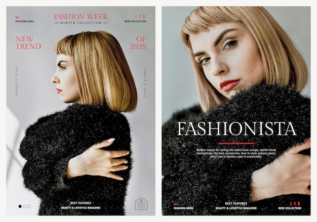 Banner image of Top 20+ Fashion Magazine   PSD Templates Free Download